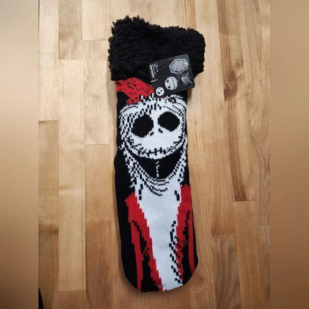 Nwt Disney The Nightmare before Christmas Slipper socks bundle, one size